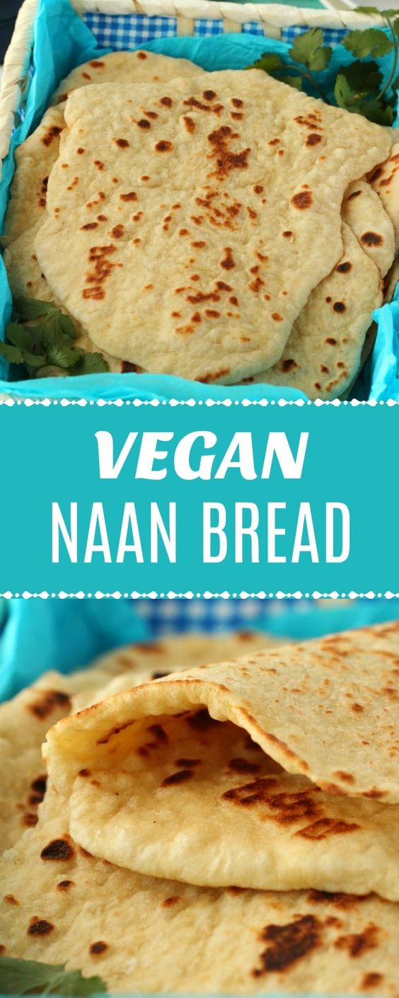 VEGAN NAAN – SUPER EASY, SOFT AND FLUFFY!