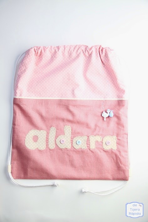 canastilla recien nacida en rosa