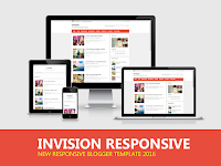 Invision Responsive Blogger Template