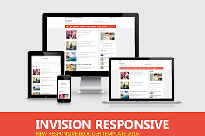 Invision Responsive Blogger Template