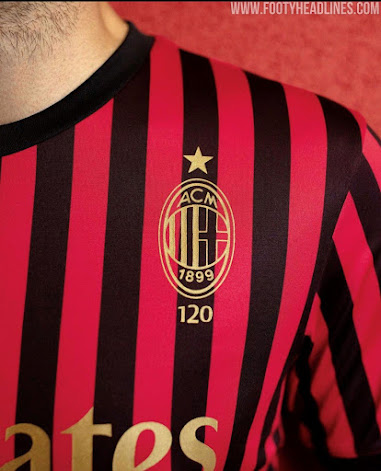 Classy AC Milan 120th Anniversary Kit Collection Released ...