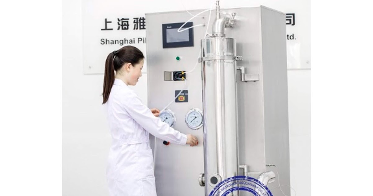 Pilot scale spray dryer