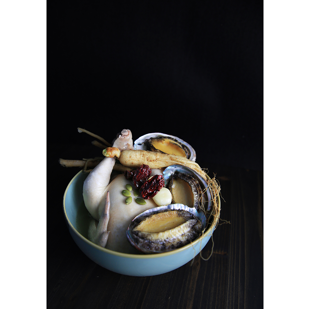 Samgyetang / Korean Ginseng Soup. Theheyheyhey