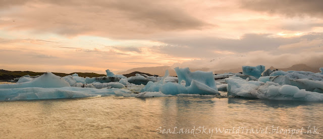 冰島, Iceland, 冰川湖 Jökulsárlón Glacier Lagoon