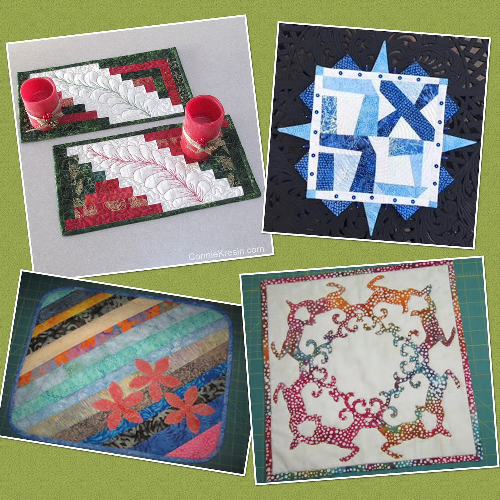 MooseStash Quilting Table Scraps "Island Batik" Wrap up