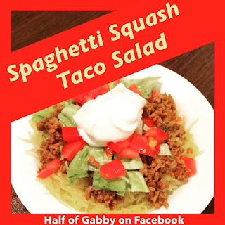 HALF OF GABBY: How to Lose Weight & Get Fit: SPAGHETTI SQUASH TACO ...
