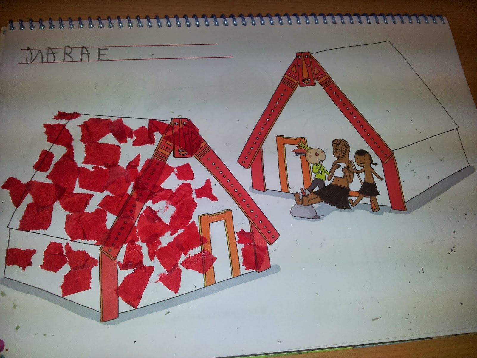 EL "RINCÓN" DE SU. MAORIES máscaras, vivienda