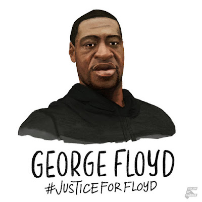 JUSTICE FOR GEORGE FLOYD #JUSTICEFORFLOYD