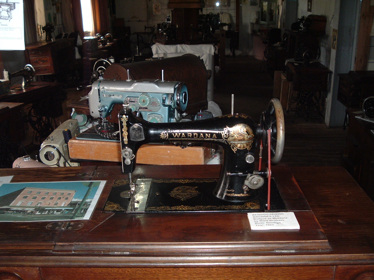Chester Criswell Quilt and Friends Almost Too Many Sewing Machines