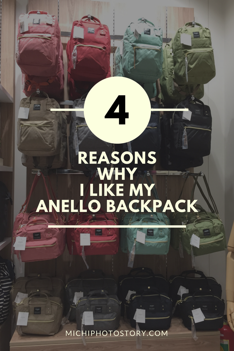Michi Photostory: 4 Reasons Why I Like my Anello Backpack