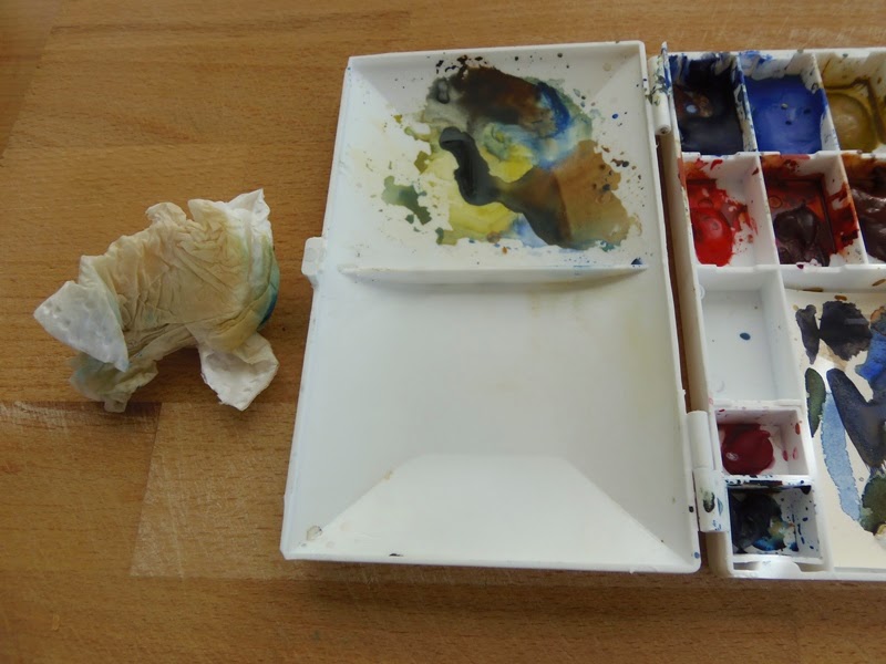 Useful Painting Tips & Techniques Cleaning Palettes Watercolour