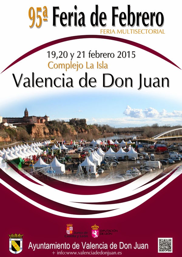 al cielo 95ª FERIA DE FEBRERO. FERIA MULTISECTORIAL (VALENCIA DE DON JUAN)