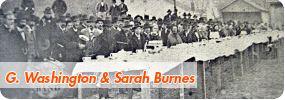 George Washington & Sarah Burnes