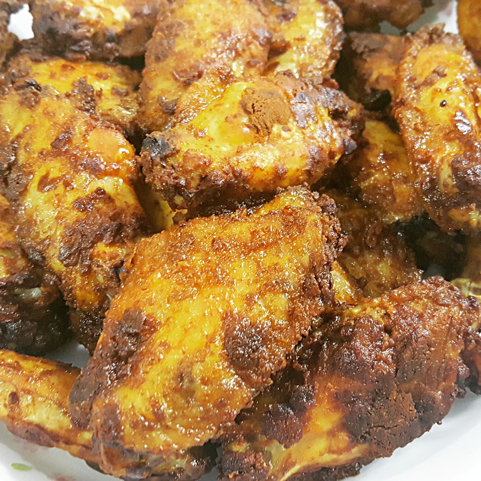Life can be simple Curry Wings
