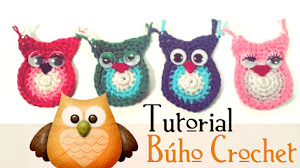 Aprende a tejer Búho Crochet / Tutorial