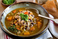 No croutons required No Croutons Required - Black-Eyed Peas | Lisa's Kitchen | Vegetarian Recipes | Cooking Hints