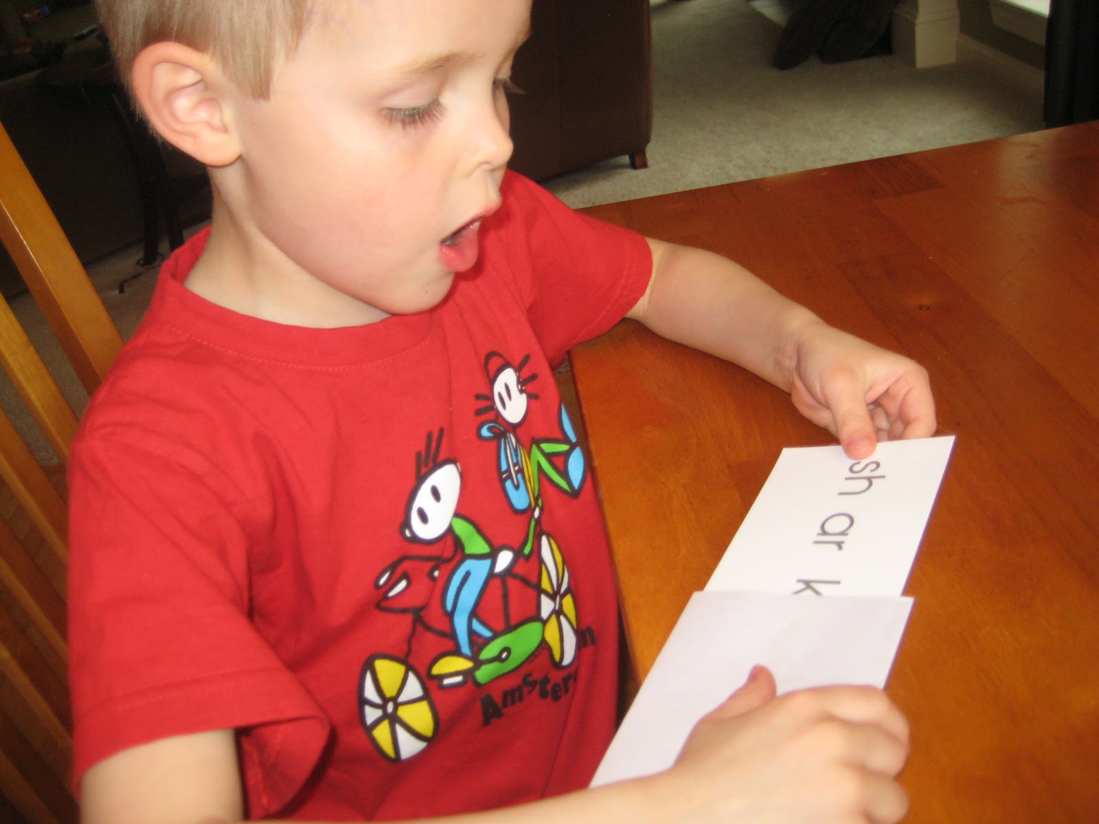 Relentlessly Fun, Deceptively Educational: From Phonics to Words with Slide Cards