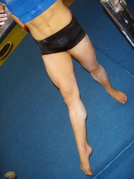 Female Gymnast Legs 105