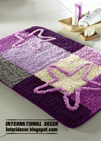 purple bathroom rugs and rug sets