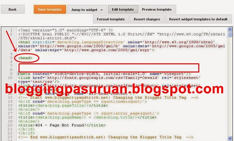 Cara Daftar dan Verifikasi Blog ke Google Webmaster Tools