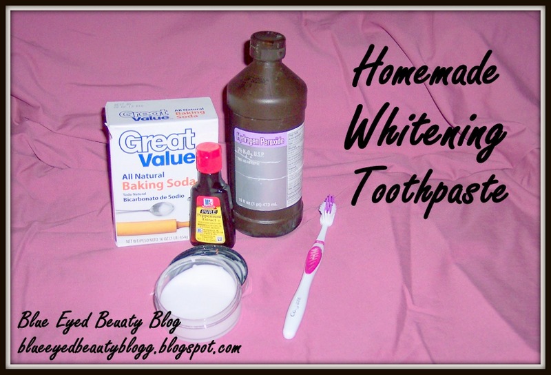 Blue Eyed Beauty Blog Homemade Whitening Toothpaste