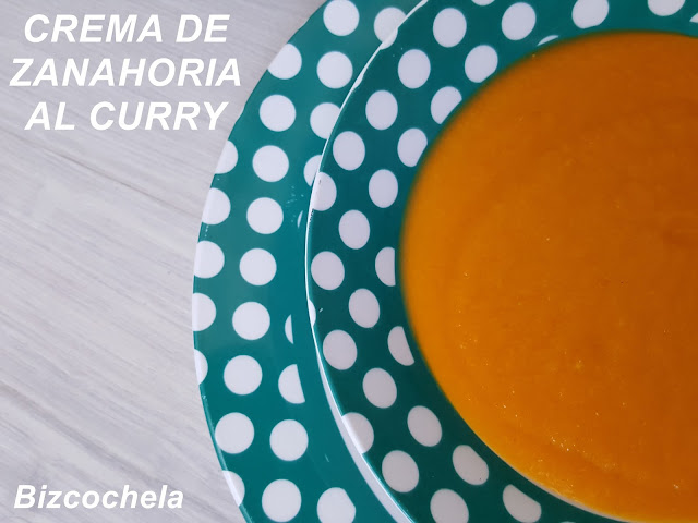 Crema Ligera De Zanahoria Al Curry
