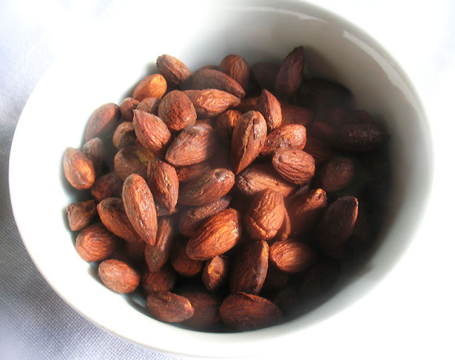 Roasted Tamari Almonds Lisa's Kitchen Vegetarian Recipes Cooking