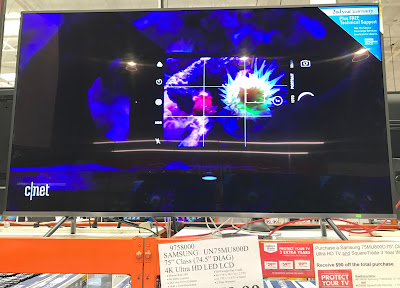 Costco 9758000 - Samsung UN75MU800D 75in 4K Ultra HD LED LCD TV: great for your family room