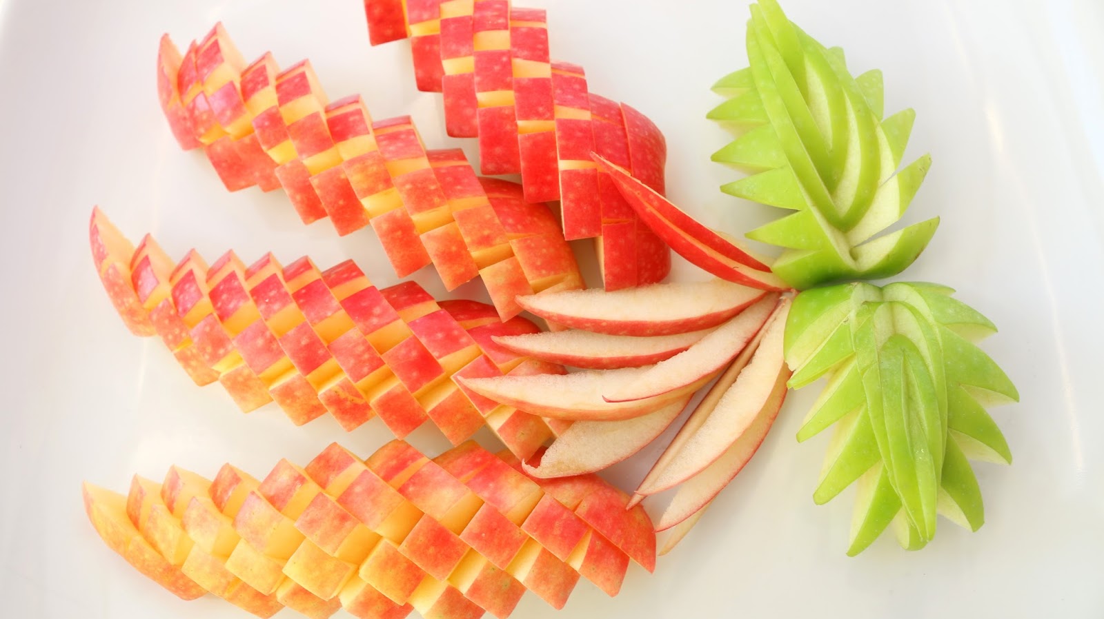 Josephine's Recipes Apple Flower Design Vegetable Carving Garnish