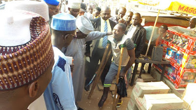 Photos: Nassarawa state governor offers to pay medical bills of police officer shot by gunmen in the state