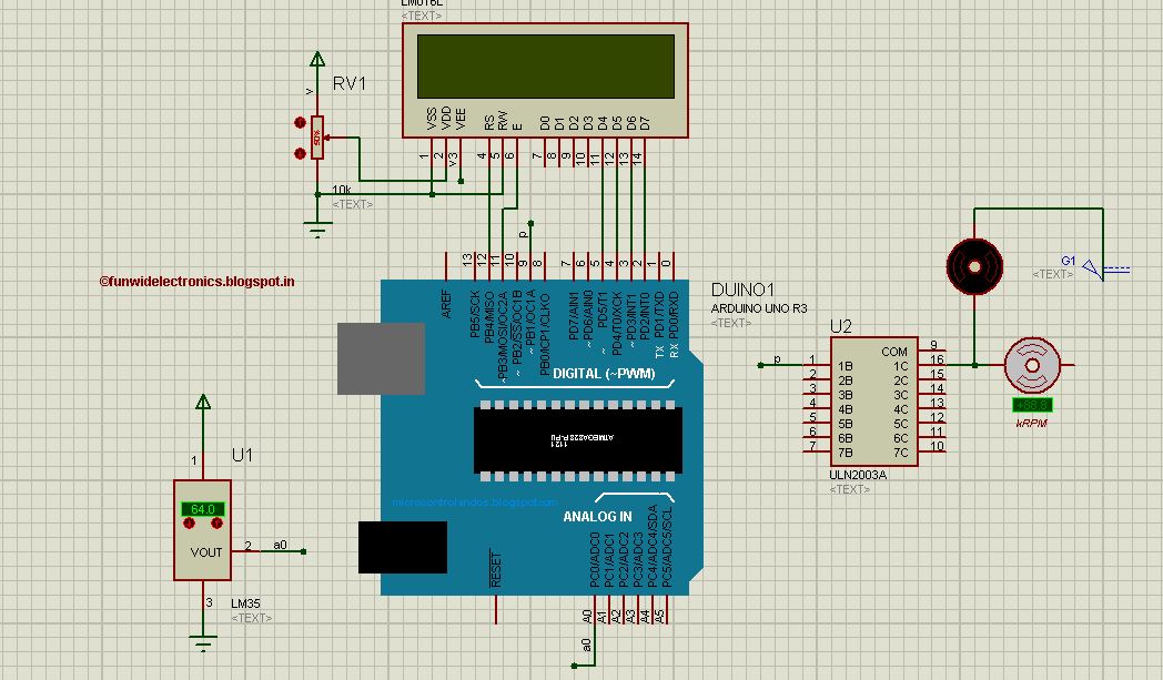 Temperature Controlled Dc Fan Using Thermistor Circui vrogue.co