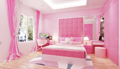 Sử dụng màu hồng trong trang trí nội thất