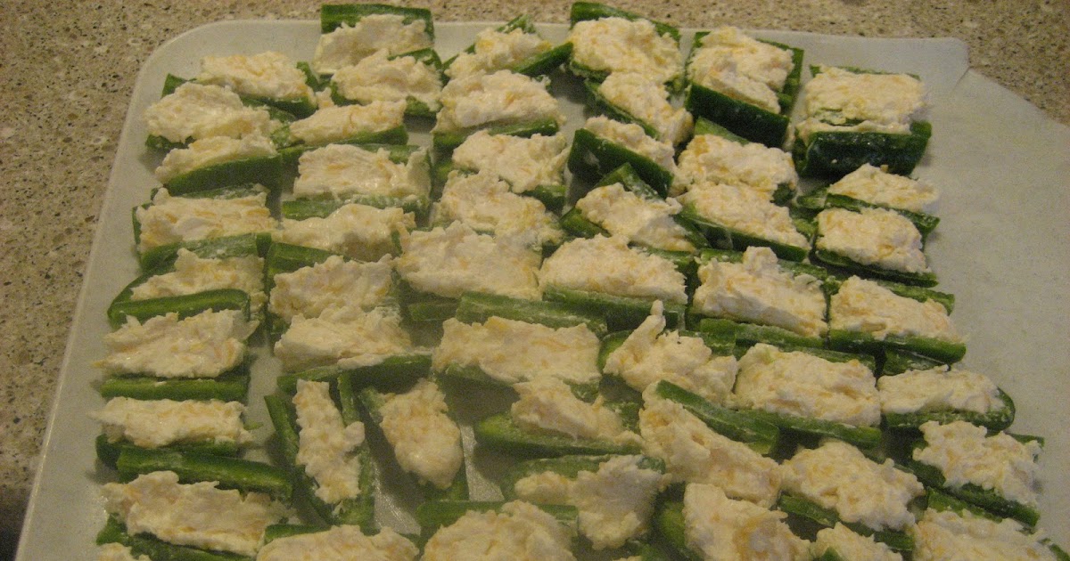 frugalhayman: Cream Cheese Jalapeno Poppers