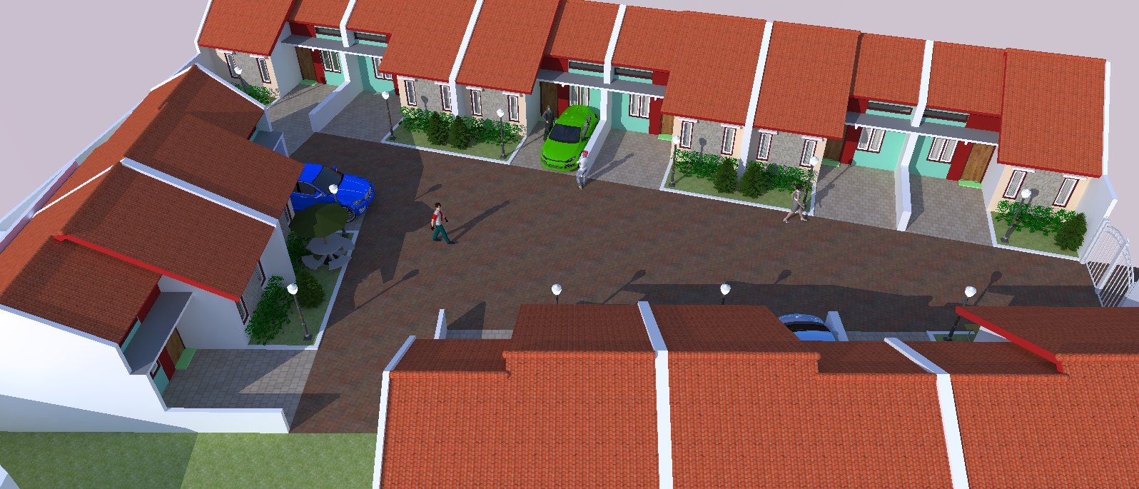 Perumahan Kecil Jasa Pembuatan Site Plan