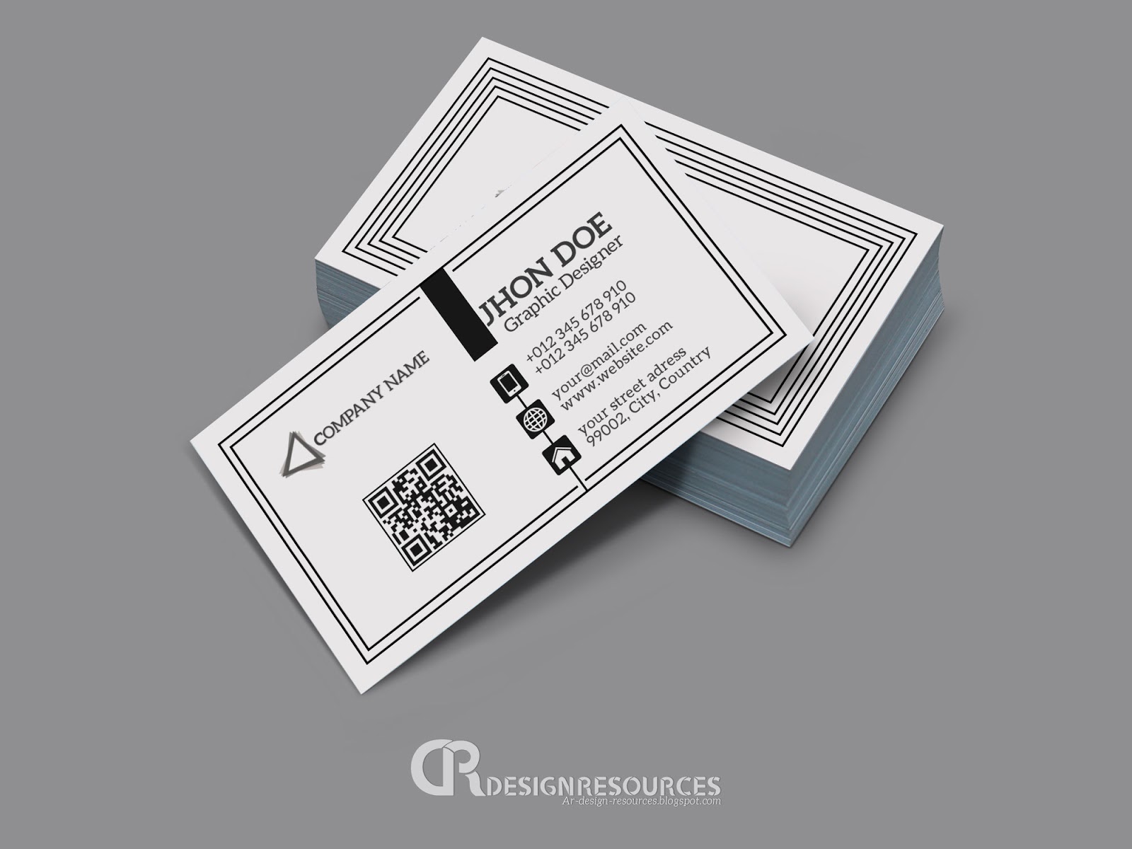 Create a Simple Business Card in rada