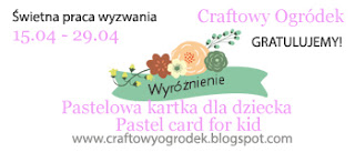 wyróżniono moją pracę :)