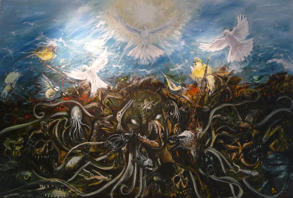 André Leucart: Saint Michel terrassant le dragon (XII, 7)