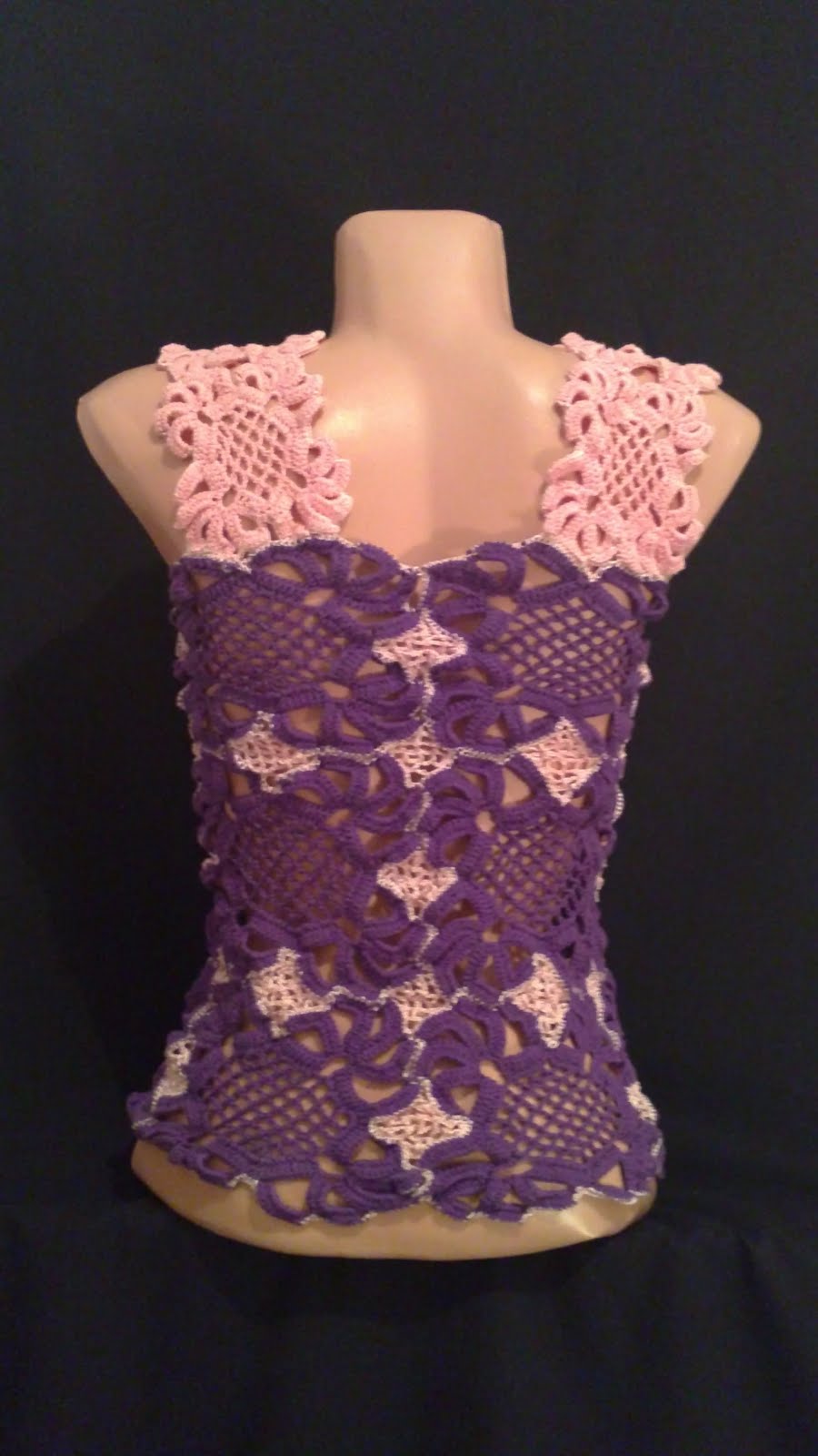 Beatrice Design: BLUZE CROSETATE MANUAL (HANDMADE) BLUZA TRICOTATA