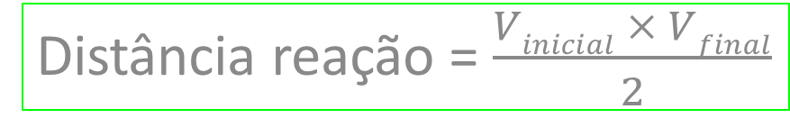 Ciências Físico-Químicas: Distância de segurança
