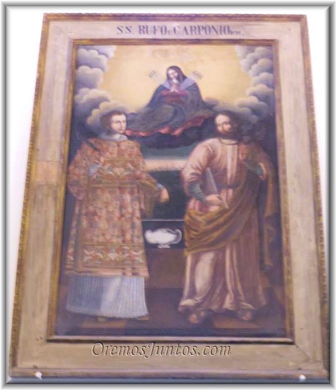 Vidas Santas: San Rufo de Capua, Mártir