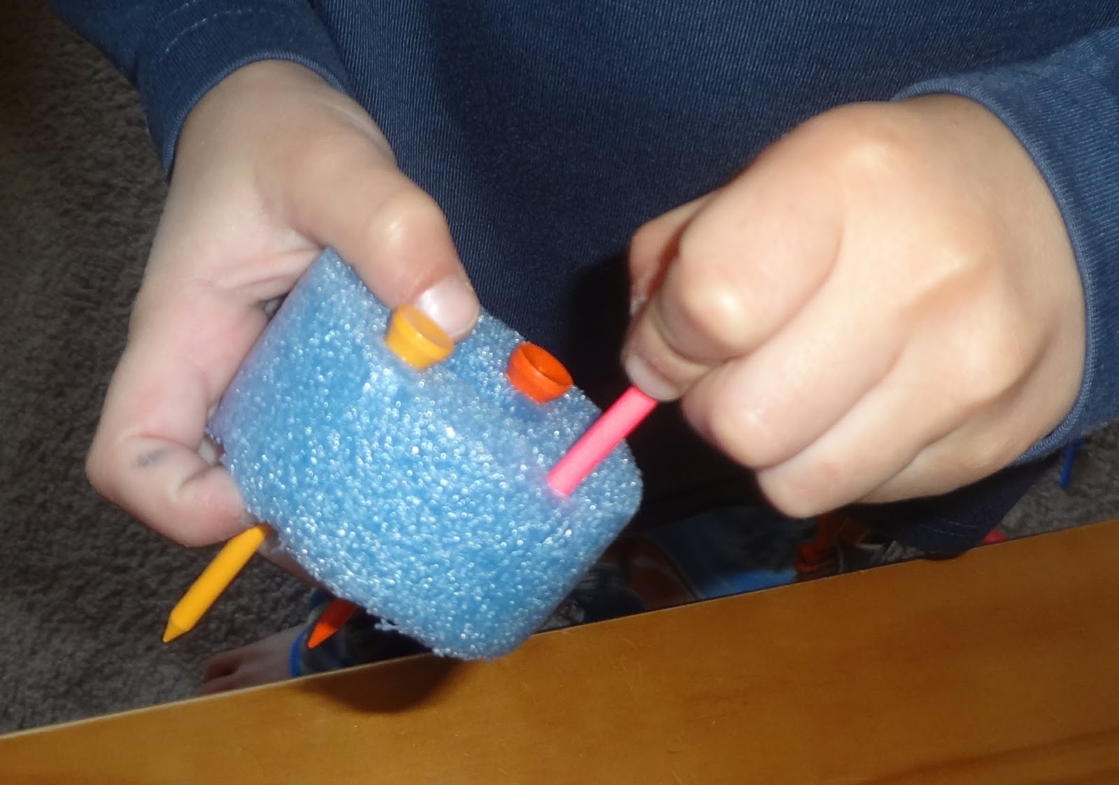 Time for Play Pool Noodles and Golf Tees