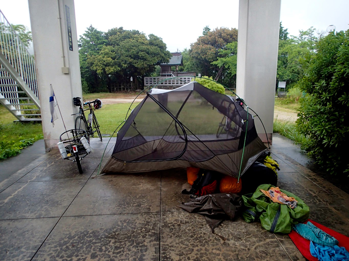 Cycling to Sapporo 5 tips for wild camping in Japan