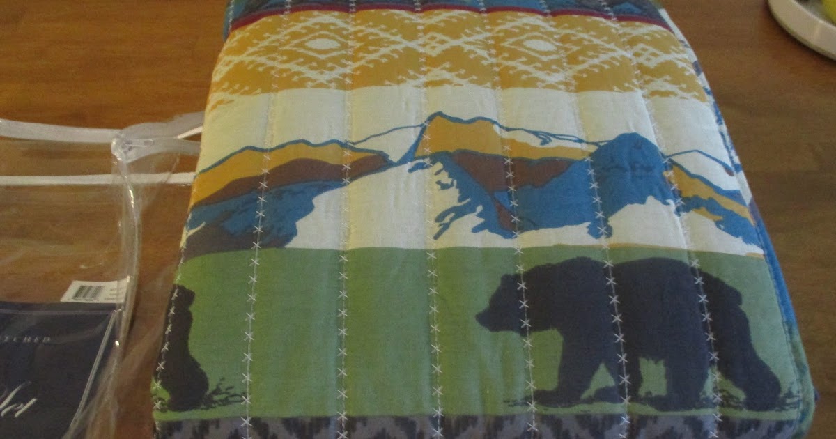 Missy's Product Reviews Black Bear Lodge Quilt Set