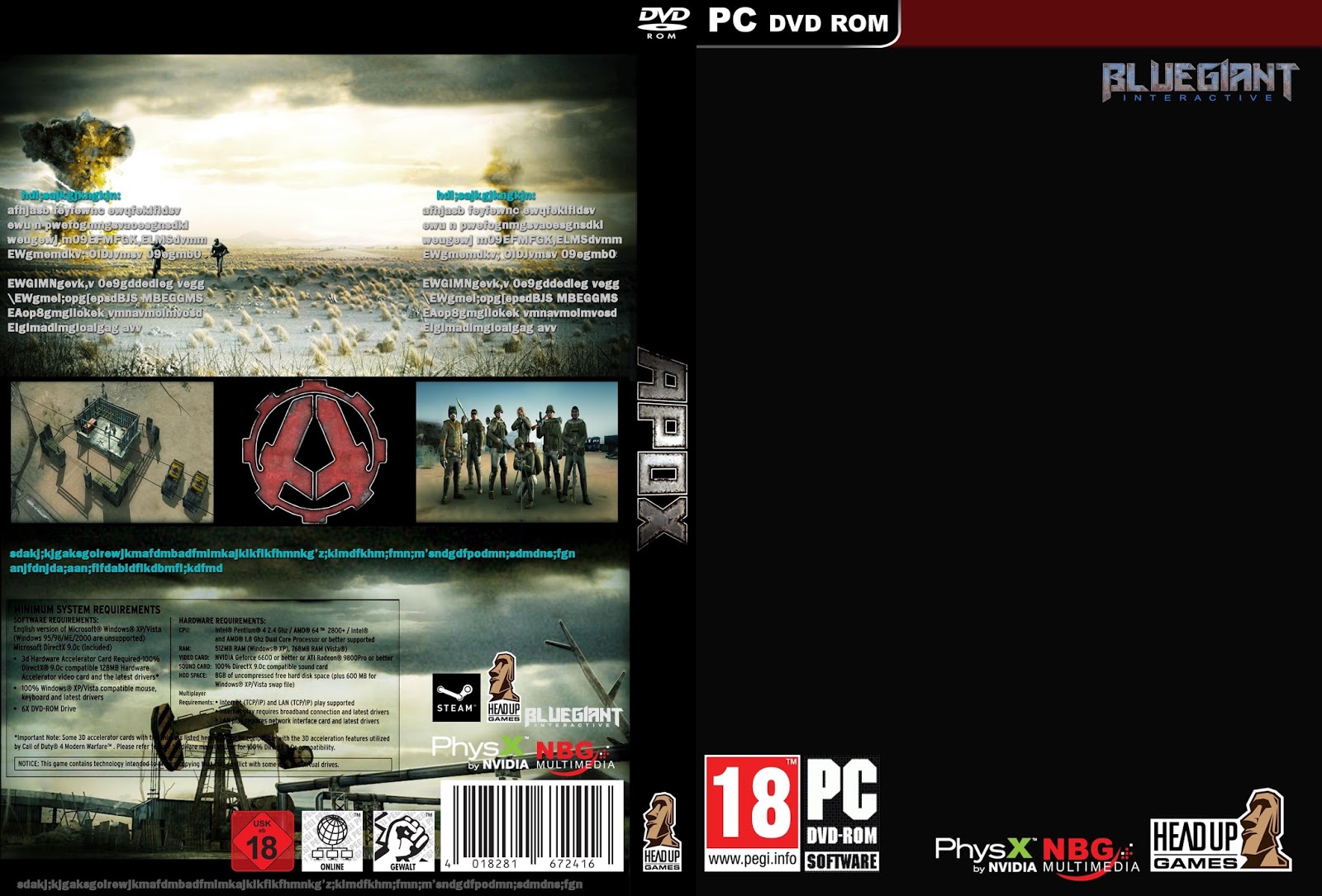 naresh katraji APOX RTS Game (Box Art Design)