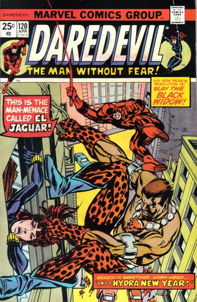 Daredevil #120, El Jaguar