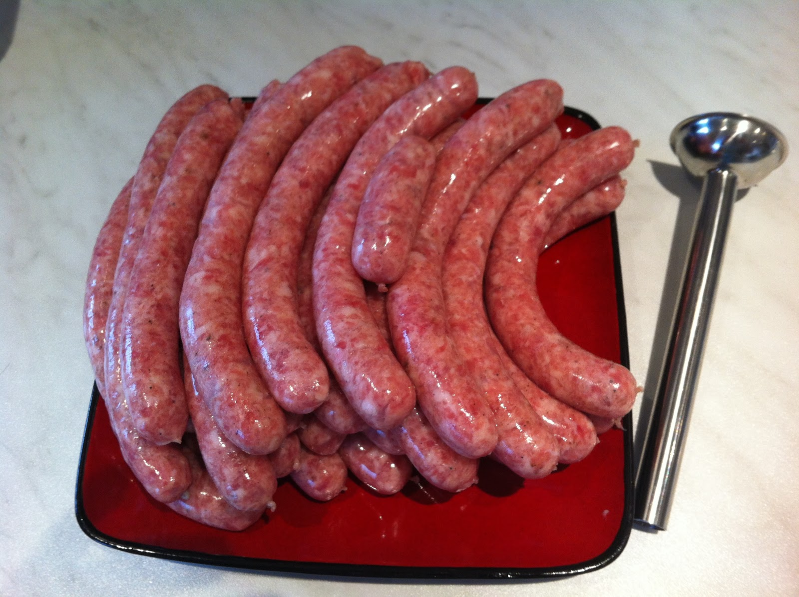 La Course à la Saucisse Alsation Christmas Sausage
