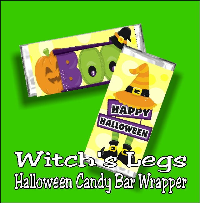witchs legs halloween candy bar wrapper diy party mom free printable halloween candy bar wrappers