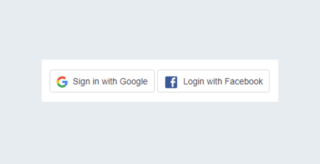 Xây dựng nút đăng nhập Google và Facebook tùy chỉnh