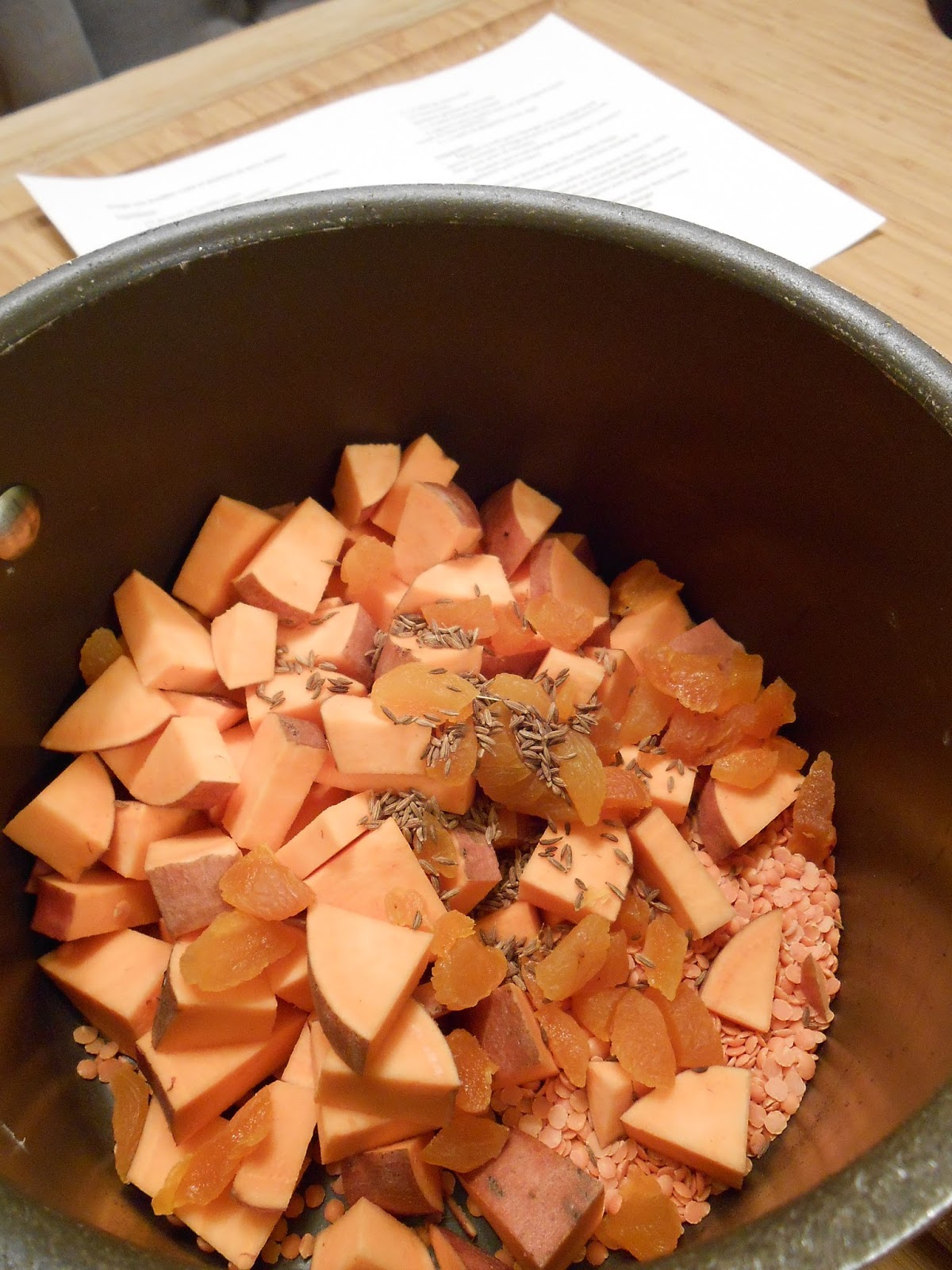 Eat cook and love: Soupe aux lentilles roses et pommes de terre douces