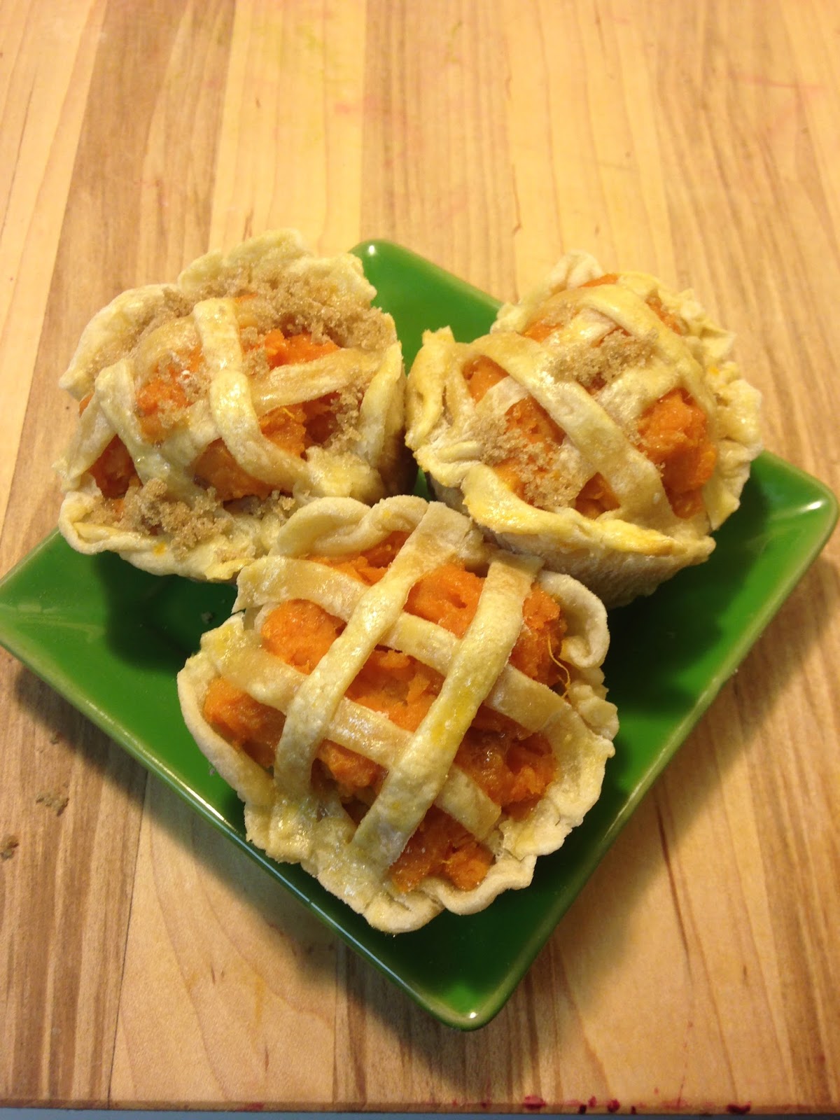 The Recovery Kitchen Mini PuffPastry Sweet Potato Pies